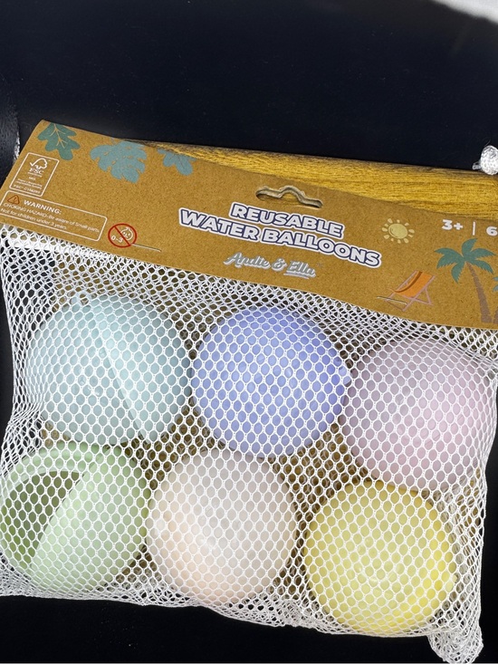 Other - Pastel Reusable Water Balloons - 6-Pack ✨HOST PICK✨